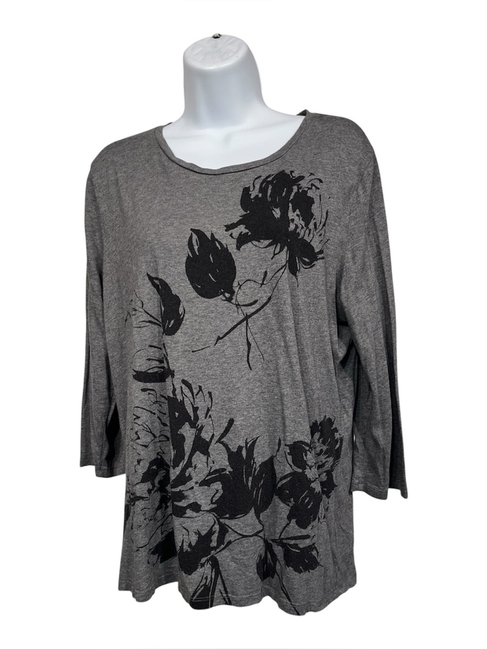 Talbots floral tee size XL